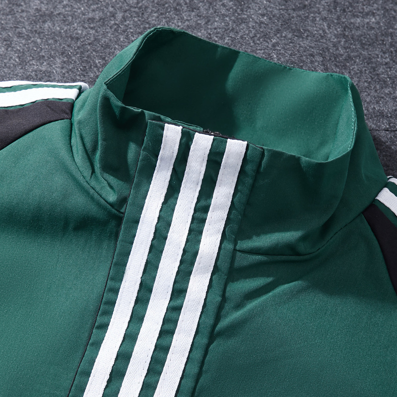 2022 chaqueta masculina primavera y otoño nuevo cuello de manga larga guapo con chaqueta casual de moda coreana