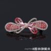 Brand advanced hair accessory, metal hairgrip for adults, golden water, big universal hairpin, high-quality style