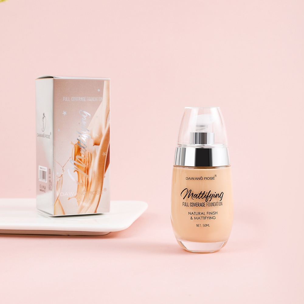 Mattende full coverage foundation langvarig flytende sminke_voghion.com