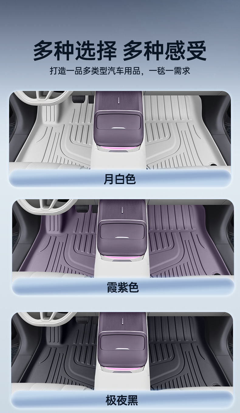 Suitable for Saic Buick Zhijing L7 Floor Mats Fully Surrounded by Tpe Zhijing L7 Special Car Interior Modification Accessories