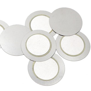 27mm Thickeneded Iron Sheet Thickness 0.4mm High Decibel Piezoelectric Ceramic Sheet Buzzer Alarm Sound Can Be Soldered