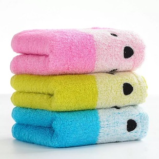 Genuine Direct Selling Jieleiya Bamboo Fiber Towel Kidsren's Small Towel Bear Towel Wholesale Agent Td6003
