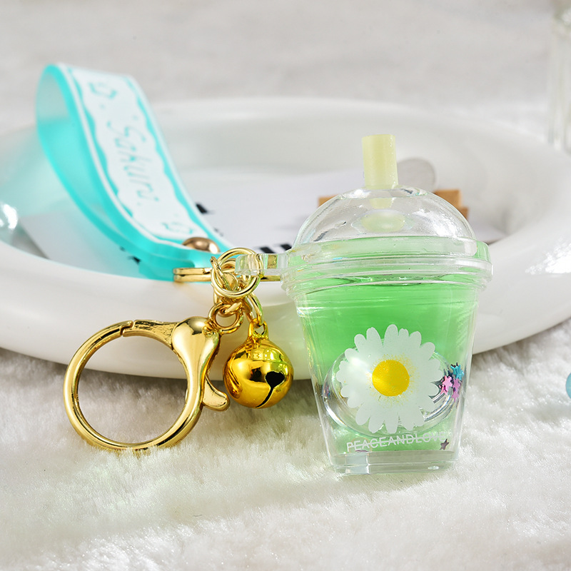 1 Piece Cartoon Style Daisy Arylic Unisex Bag Pendant Keychain