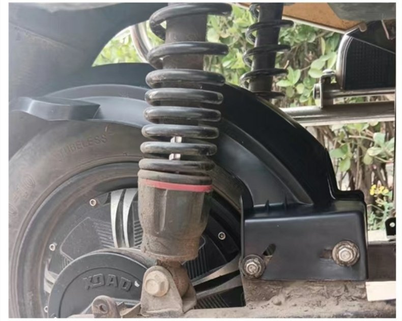 Electric Vehicle Rear Wheel Mudguard, Durable Material, Universal for Scooter and Electric Bike, Rear Wheel Water-Blocking Plastic Mudguard