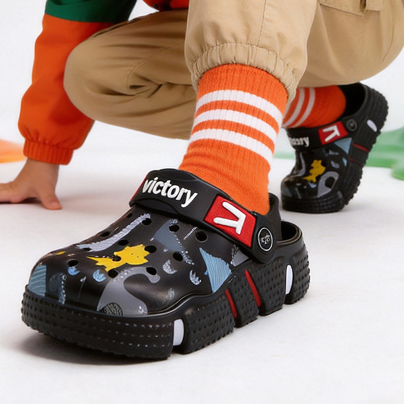 top Quality Children's Slippers, Boys' Clogs, Baby 2026 Spring New Style, Girls' Breathable Home Non-Slip Lightweight Beach Sandals_voghion.com