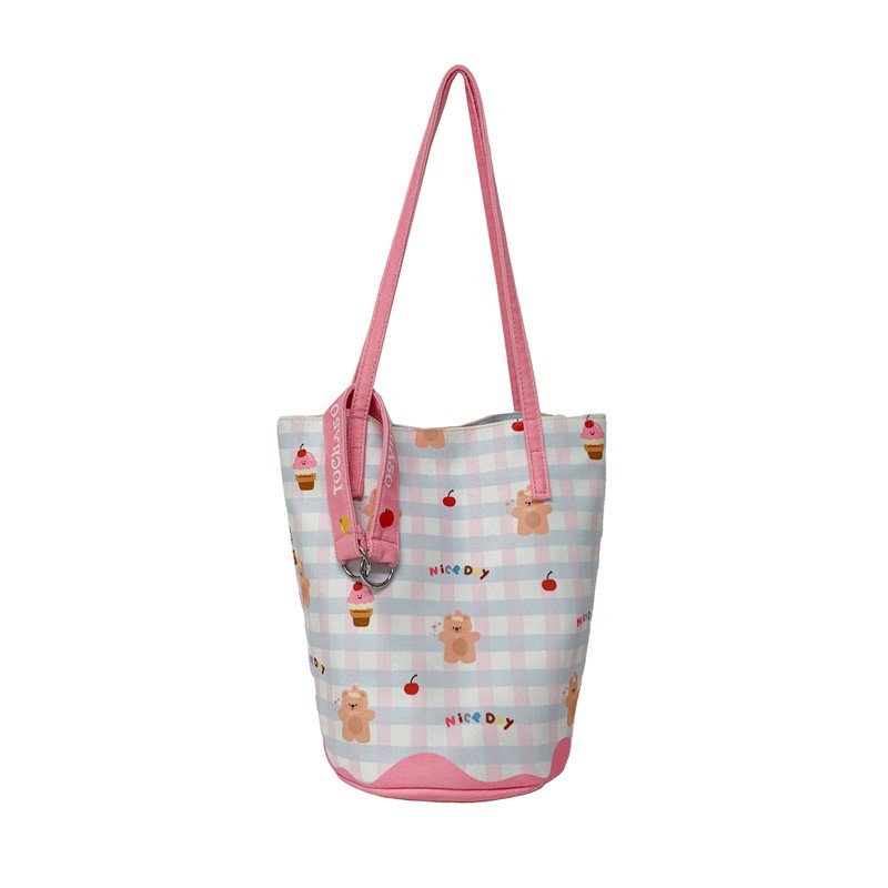 Mochila de hombro para niños y niñas de gran capacidad, nueva bolsa de impresión de aire extranjero para niños