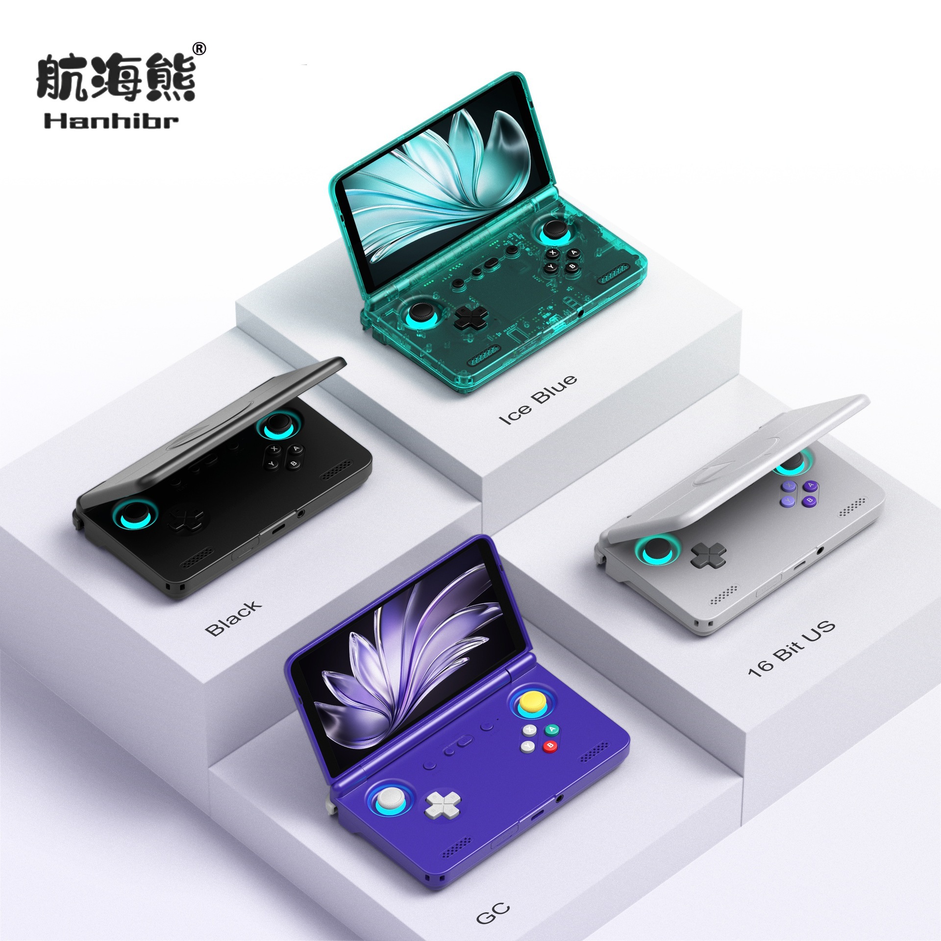 AMPOWN Retroid Pocket Flip 2安卓13触控屏5.5寸复古开源游戏机