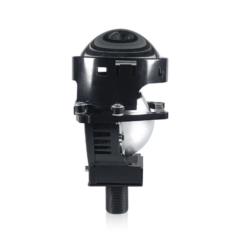 Taza de doble lámpara del automóvil faro LED 55W 3 pulgadas ojo de pez luz no destructiva doble lente de luz H4 H7 luz láser de alta potencia