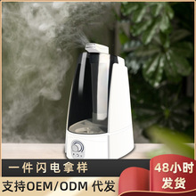 5L加湿器家用卧室办公室桌面大雾量可添加消毒水雾化器加工定制