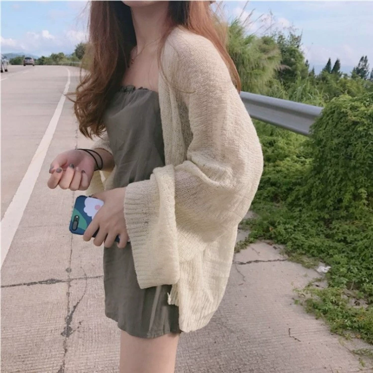 Квитонный oversized летний кардиган?