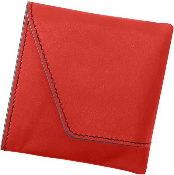 Amazon Japón Lotte Caibu billetera de cuero corta de tres plegados para hombres y mujeres billetera de cuero compacta multi-tarjeta