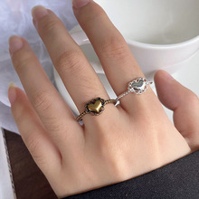 ���������ٽz�����ƷŮins�ٴ�s925���y��ָ�_�ڹŽ��͹�ָ�h