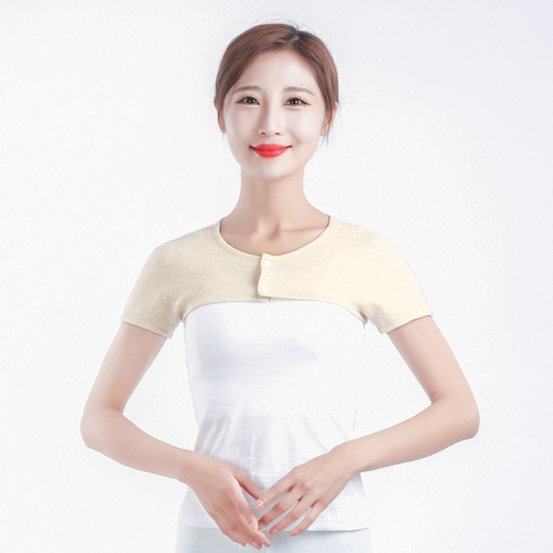 Cotton shoulder cover for men and women, suitable for spring and summer air conditioning, pectoral, warm sleeping, cold prevention, shoulder periarthritis, middle-aged and elderly, cervical spondylosis, postpartum women