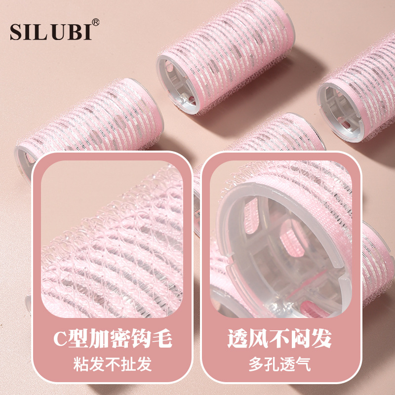 Snubby con aluminio rizador de cabello 3 paquetes de núcleo de aluminio conductor de calor autoadhesivo rizador de cabello transfronterizo exclusivo para S911