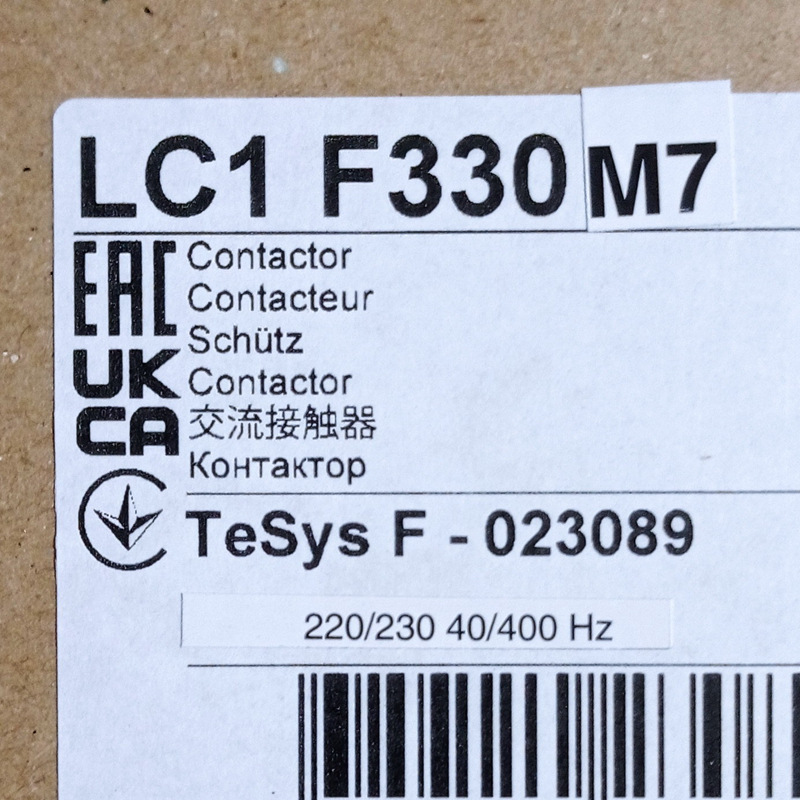 LC1F330M7接触器LC1F330M7 330A 220V接触器LC1F330M7交流接触器