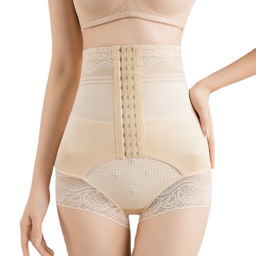Live broadcast new high-waisted shaping pants postpartum stomach-binding pants butt-lifting waist cincher stomach-strengthening pants plus-size cotton gusseted underwear for women