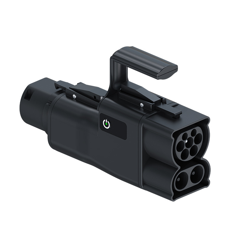 Dc European Standard to National Standard Dc Conversion Adapter Ccs2/Gbt 300A Electric Vehicle Charging Adapter
