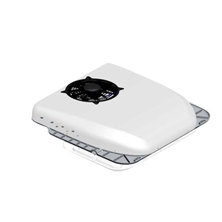 Foreign trade wholesale ultra-thin parking air conditioner 12V24V electric frequency conversion integrated room card dining car camping car air conditioner