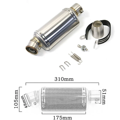 Exhaust pipe | Suitable for Yamaha