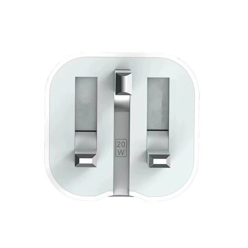 Настенная зарядка (Apple) совместима с iPhone 12, варианты 12W/20W/25W, белая, EU/US/UK вилки, кабель 1 м