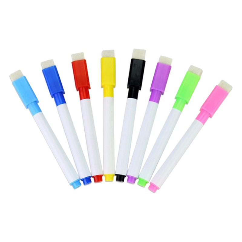 Whiteboard pen wholesale with magnetic brush erasable pen whiteboard pen light board pen writing board marker pen wholesale printable logo