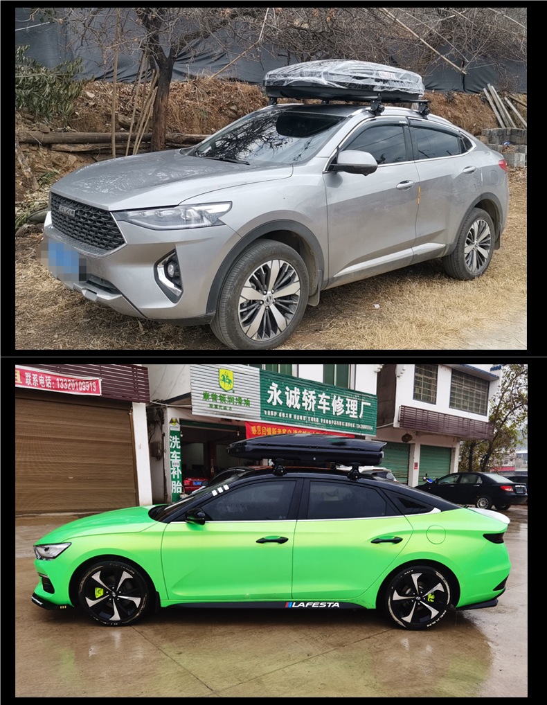 Universal Luggage Rack Crossbar for Cars, Pickup Trucks, Suvs, Aluminum Alloy Roof Rack Modification for Heavy-Duty Tent and Box Carrier
