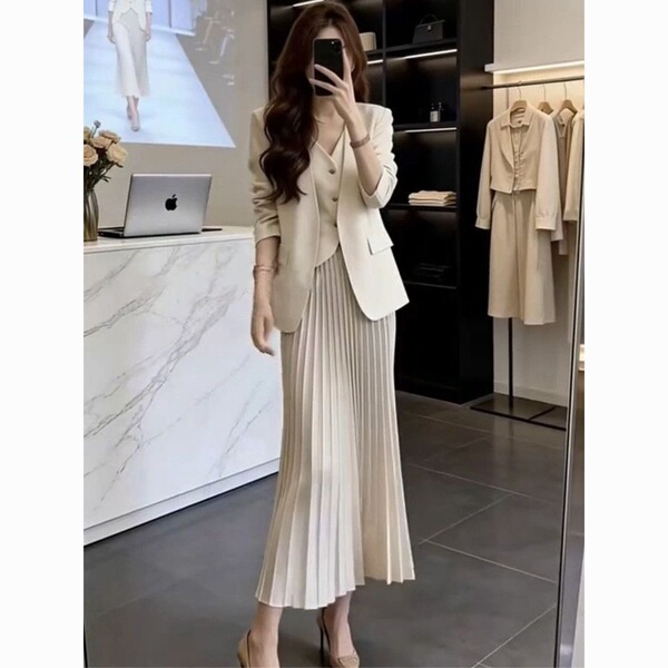 Spring professional elegant classic suit