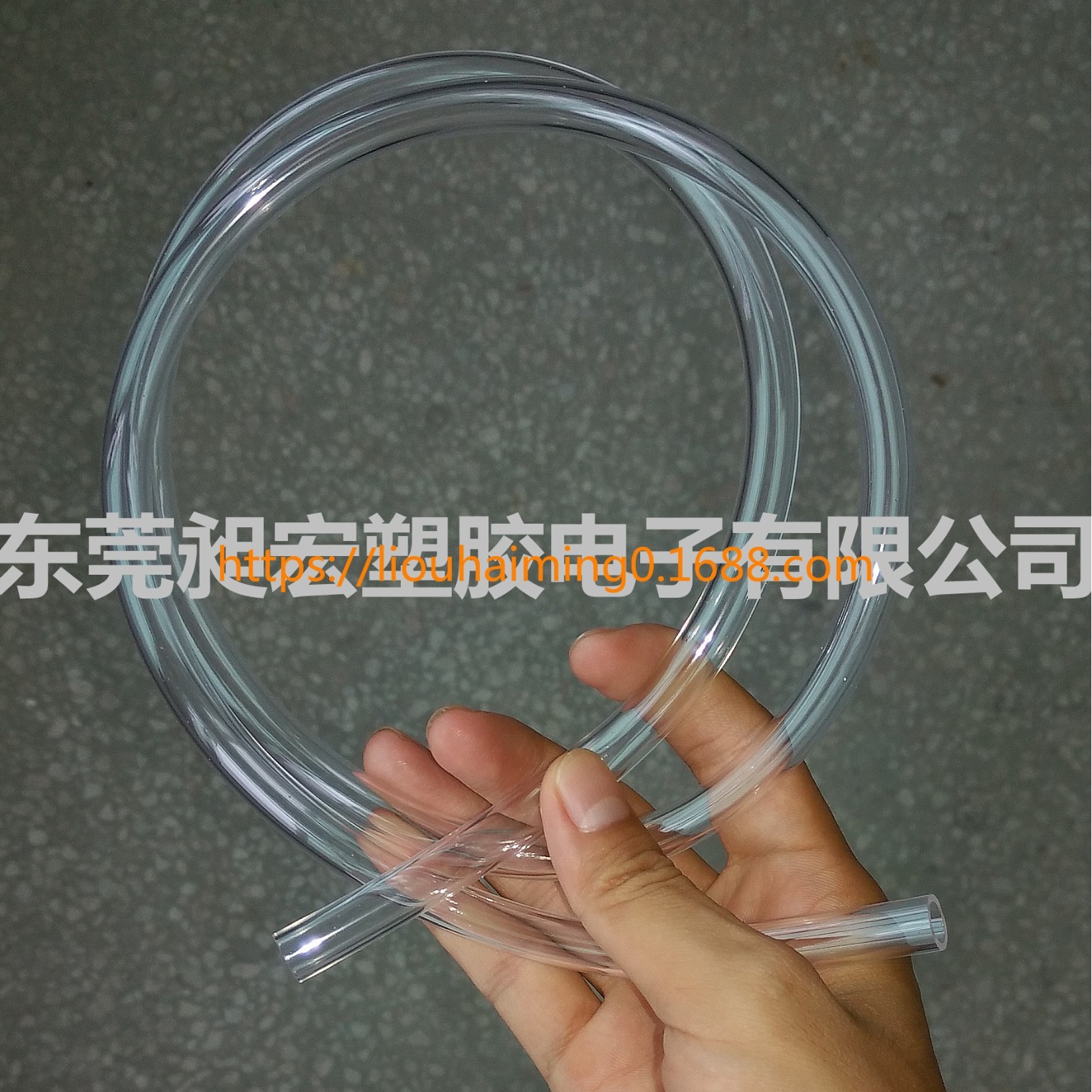 优质环保PVC软管 铜线灯串PVC软管 管子灯管 高透明度PVC软胶管