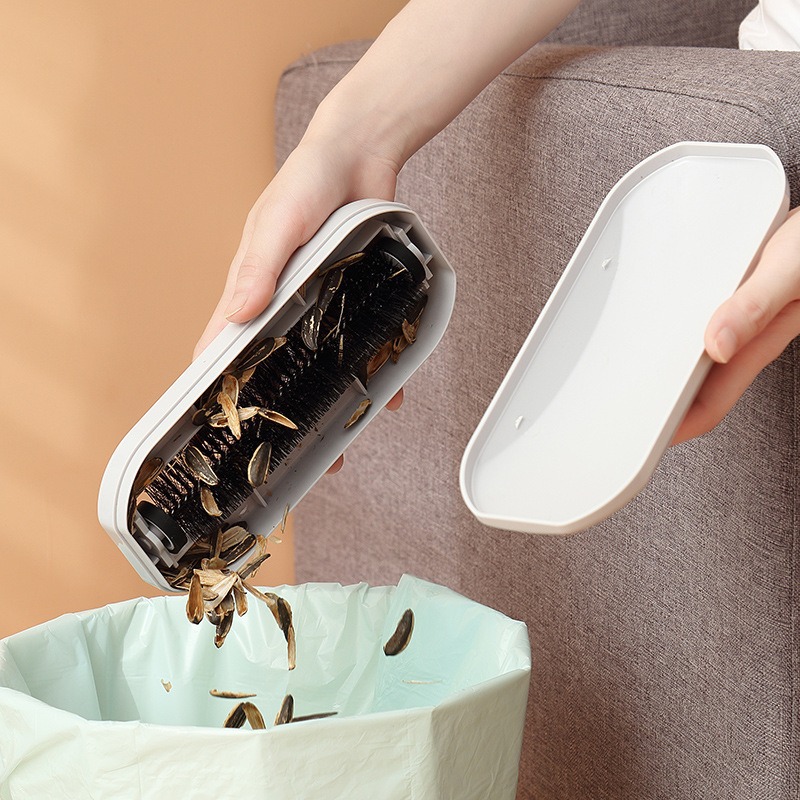 Amazon explosión basura escombros cepillo de limpieza manual rodillo hoja cepillo de limpieza adhesivo de pelo cepillo de mano