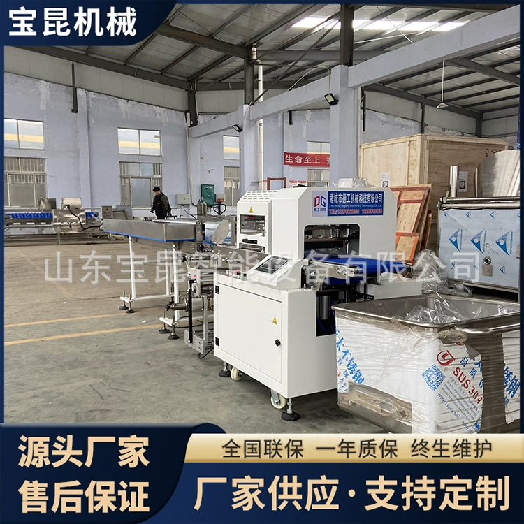 Полностью автоматическая машина для упаковки подушек для хлеба с лапшой