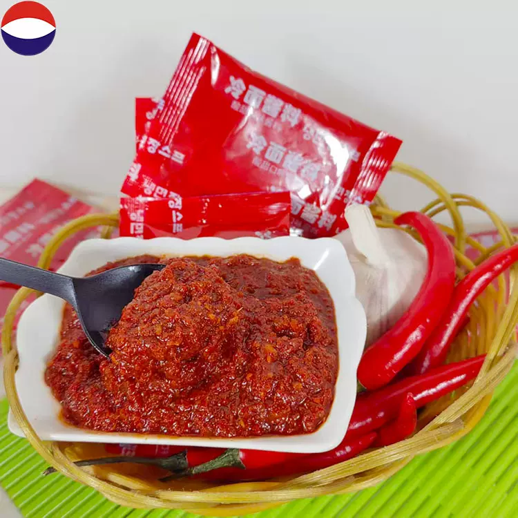 源头工厂批发延边朝鲜族风味酸甜口味冷面调味酱15g袋