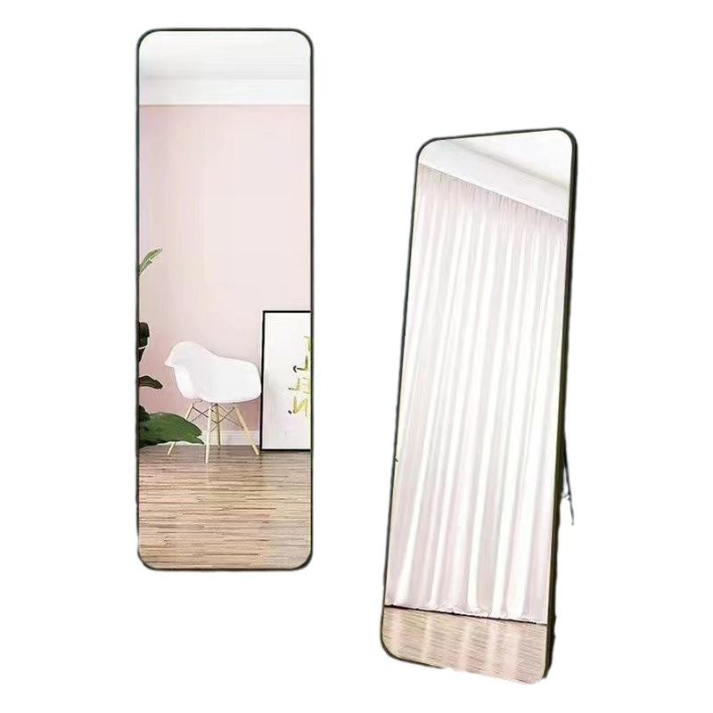 超清全身鏡服装鏡家庭用学生寮寝室生放送用ins壁掛け着地両用試着鏡