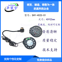 40mm Bluetooth ヘルメットスピーカー ヘッドマウント型インターコムヘッドセット 重低音スピーカー 重低音強化 アウトドアサイクリング用