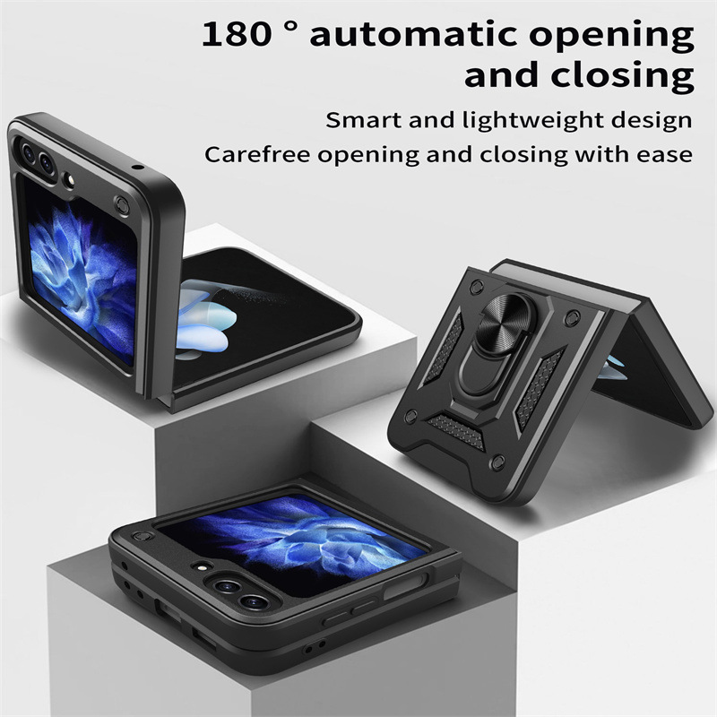Schutzhülle Für Samsung Z Flip Schiebe-fenster Design Klappbar_voghion.com