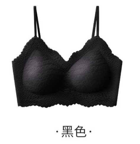 Ventas directas de fábrica comercio electrónico transfronterizo Sudeste de Asia Vietnam Tailandia damas simple sin costuras 7737 sujetador de espalda de encaje