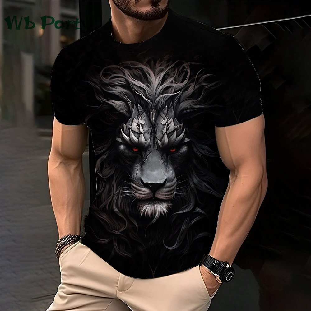 Men's light and thin comfortable soft breathable summer T-shirt