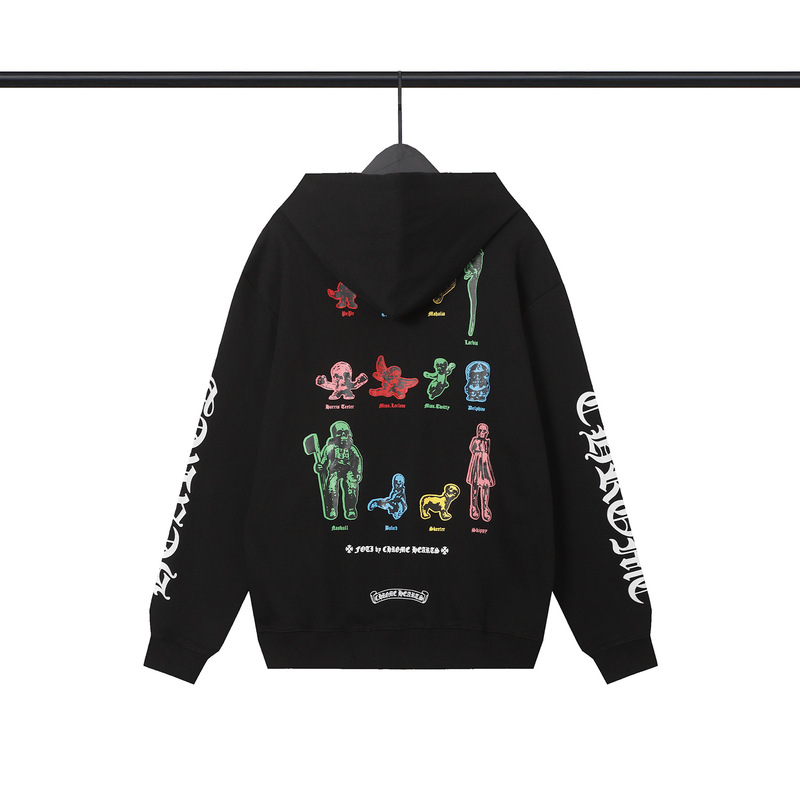 新款高品质印花欧美街头男女连帽卫衣工厂|undefined