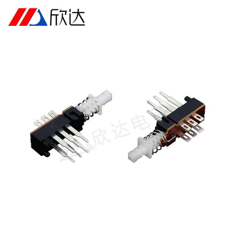 厂家直供直键开关2x2长中针无/自锁六脚微型按键开关小型按钮开关