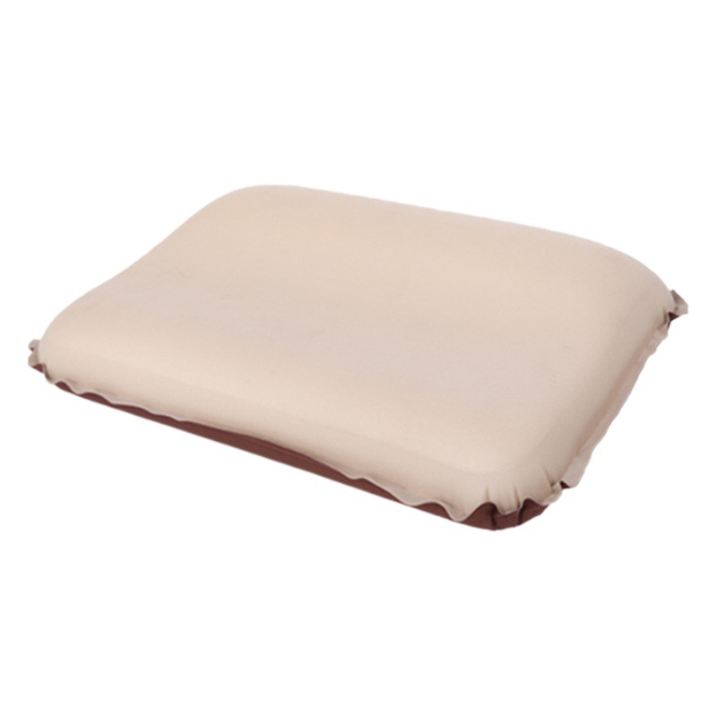 Kutuo Outdoor Mountain Guest | Cheese Inflatable Pillow Self-Inflating Foam Camping Pillow Foldable Nap Pillow