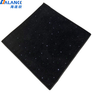 时尚发光地毯LED纤维地毯北欧简约地毯星空地毯地垫光纤灯-阿里巴巴