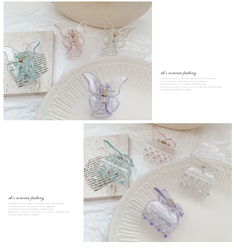 Women's Butterfly Elegant Sweet Plastic Hair Claws display picture 2