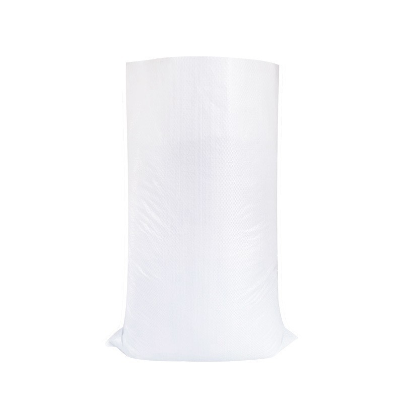 Bolsa de tejido impermeable de película blanca brillante, bolsa de embalaje de movimiento logístico expreso, harina de arroz, bolsa de piel de serpiente a prueba de humedad al por mayor
