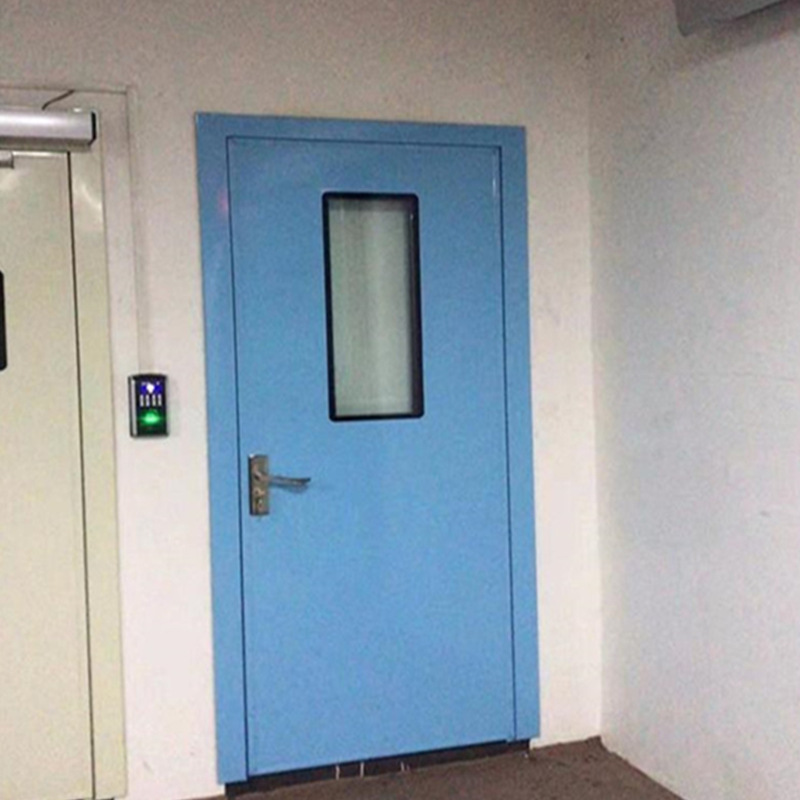 Steel Operating Room Airtight Door, Electrostatic Plastic Spray Ward Door, Sound Insulation and Heat Resistance, Jumeng Manufacturer Steel Operating Room Airtight Door, Electrostatic Plastic Spray Ward Door, Sound Insulation and Heat Resistance, Jumeng Manufacturer