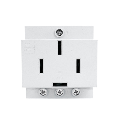 Foreign trade export modular socket industrial socket AC30 2 holes 3 holes 5 holes