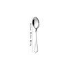 Tableware stainless steel, spoon with laser, increased thickness