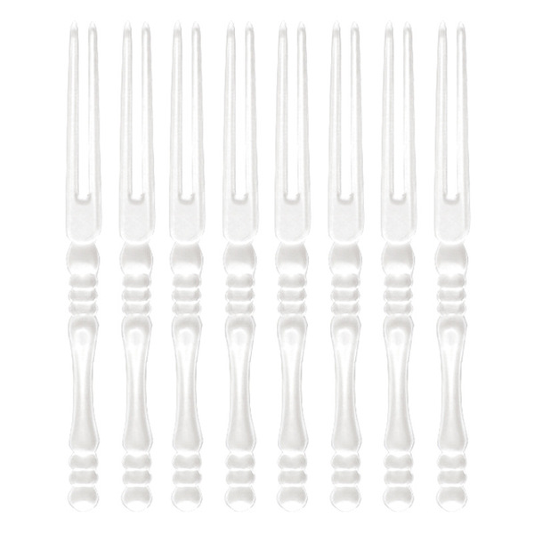 Plastic bamboo fork