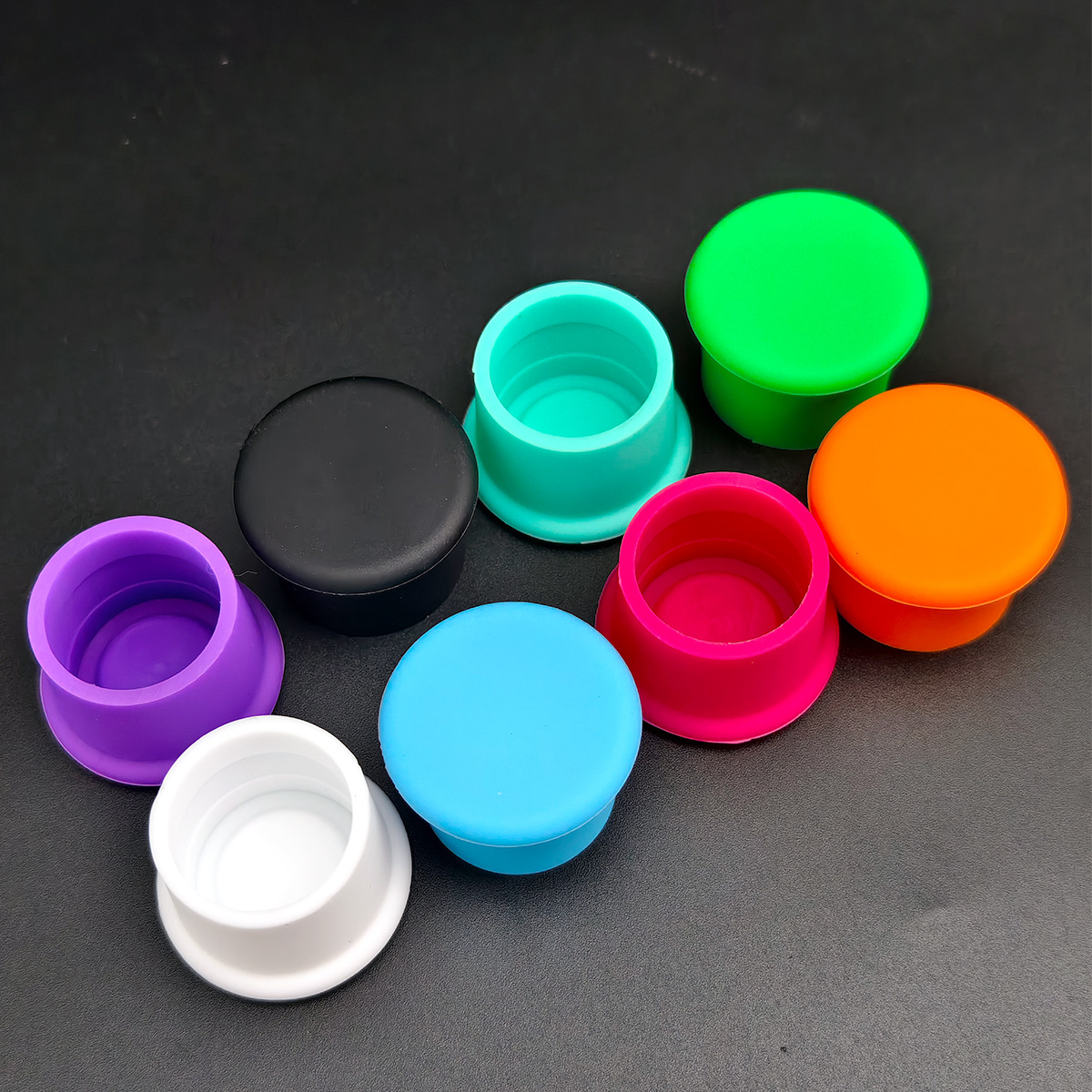 跨境 食品级硅胶红酒瓶盖 瓶塞葡萄酒啤酒瓶盖密封保鲜盖可印logo