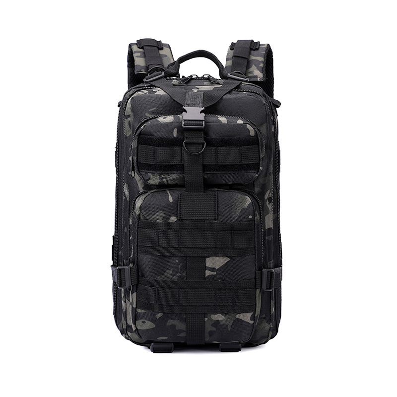 Shouzhu 30L Unisex Camouflage Hiking Outdoor Backpack 3P Tactical Assault Backpack Cycling Backpack Manufacturer Supply