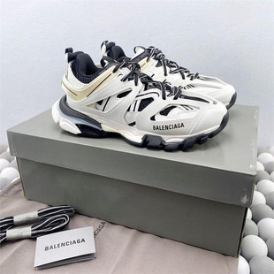 Pure Original Putian Cross-Border Paris Third Generation Track3 Thick-Soled Dad Shoes Ins Popular Trendyy Sports Running Shoes for Men