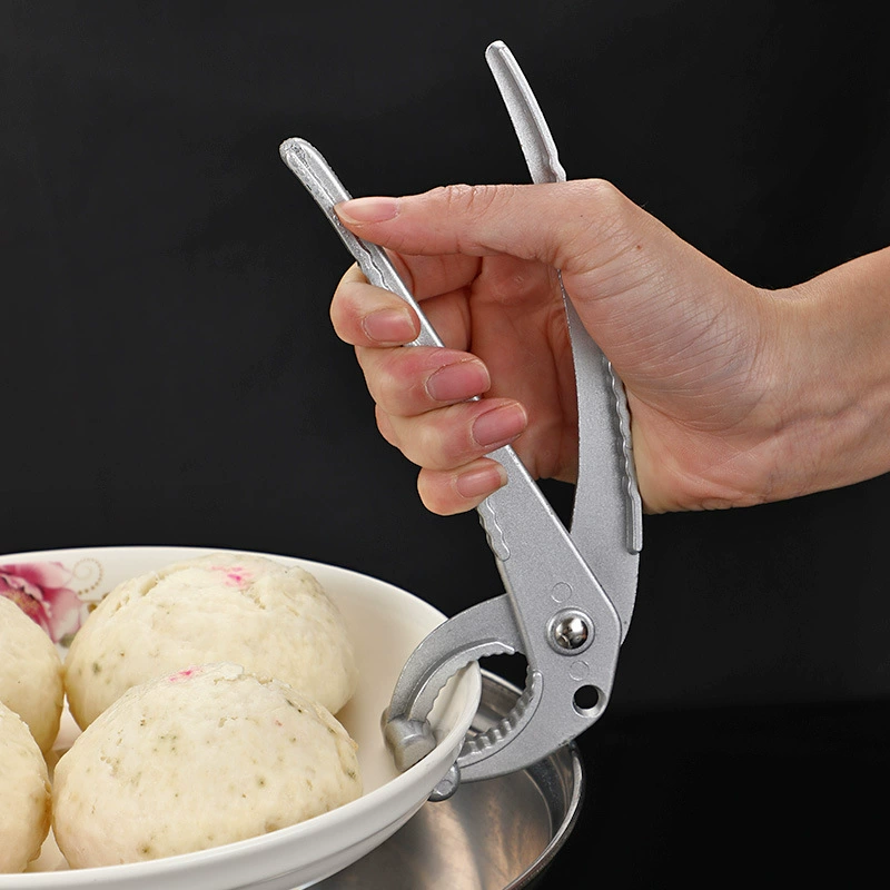 Корейский алюминиевый сплав каменный зажим для сковороды изогнутый анти-горячий зажим для ручки зажим для посуды зажим для глиняного горшка зажим для запеканки кухонный гаджет